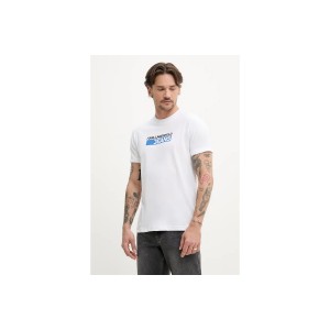 Karl Lagerfeld Slim Logo T-Shirt Ανδρικό (A2M17074 100)