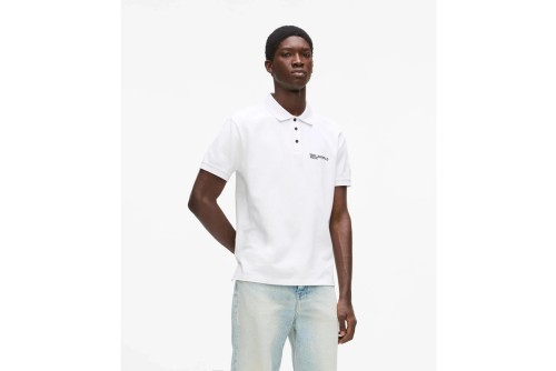 Karl Lagerfeld Logo Polo Ανδρικό (A2M17094 100)