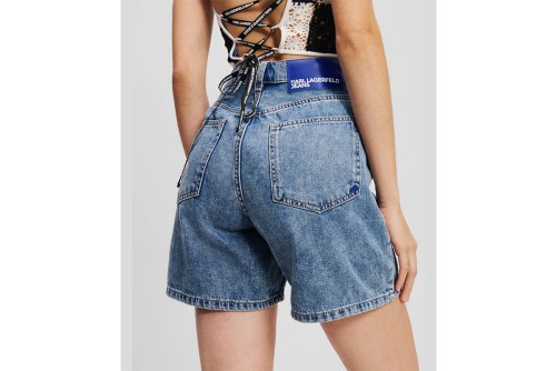 Karl Lagerfeld Hr Denim Σορτς Τζιν Γυναικείο (A2W10041 1UW)