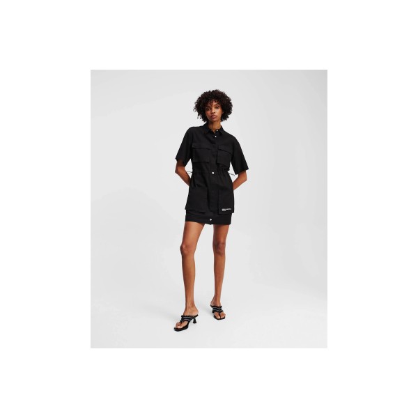 Karl Lagerfeld Utility Dress Φόρεμα Mini Γυναικείο (A2W13017 999)