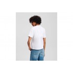 Karl Lagerfeld Γυναικείο Κοντομάνικο T-Shirt Λευκό, Μπλε, Μαύρο