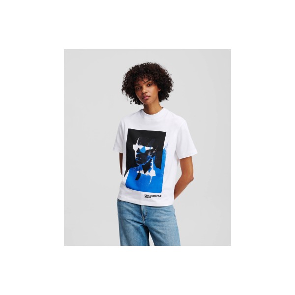 Karl Lagerfeld Reg Ss T-Shirt Γυναικείο (A2W17030 100)