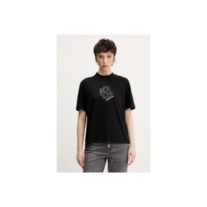 Karl Lagerfeld Reg Shibori T-Shirt Γυναικείο (A2W17077 999)