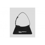 Karl Lagerfeld Essential Logo Shb Matte Τσαντάκι Ώμου (A2W30143 999)