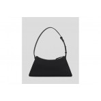 Karl Lagerfeld Essential Logo Shb Matte Τσαντάκι Ώμου (A2W30143 999)