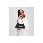 Karl Lagerfeld Essential Logo Shb Matte Τσαντάκι Ώμου (A2W30143 999)