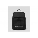 Karl Lagerfeld Essential Logo Pu Τσάντα Πλάτης Fashion (A2W30251 999)