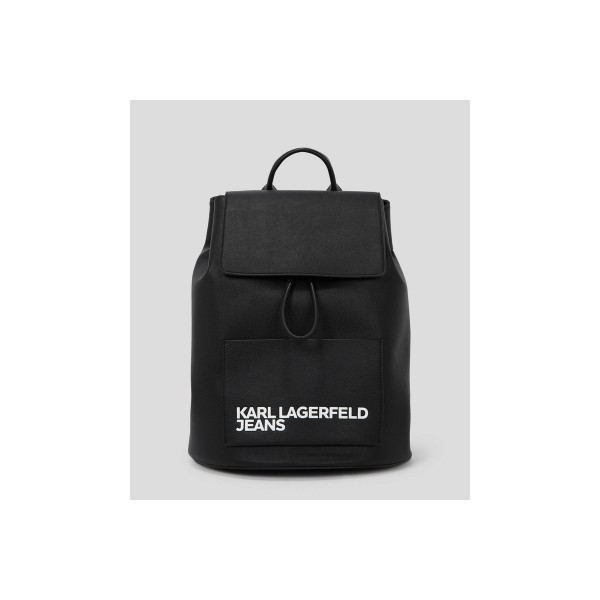 Karl Lagerfeld Essential Logo Pu Τσάντα Πλάτης Fashion (A2W30251 999)