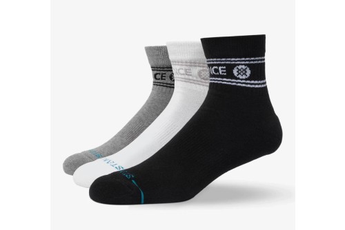 Stance Vital Quarter Κάλτσες Ψηλές 3 Ζευγάρια (A356A25VIT-MUL)