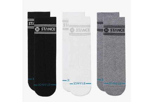 Stance Vital Quarter Κάλτσες Ψηλές 3 Ζευγάρια (A356A25VIT-MUL)