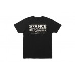 Stance Classified Ανδρικό Κοντομάνικο T-Shirt Μαύρο
