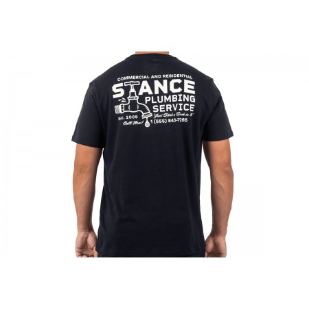 Stance Classified Ανδρικό Κοντομάνικο T-Shirt Μαύρο