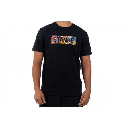 Stance Marvel Ανδρικό Κοντομάνικο T-Shirt Μαύρο