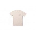 Stance Wolverine Ανδρικό Κοντομάνικο T-Shirt Εκρού