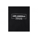 Karl Lagerfeld Outline Logo T-Shirt Γυναικείο (A4W17003 999)
