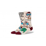 Stance Mr Owl Unisex Κάλτσες μέχρι τη Γάμπα Εκρού