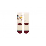 Stance Mr Owl Unisex Κάλτσες μέχρι τη Γάμπα Εκρού