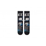 Stance Extra Terrestrial Unisex Κάλτσες μέχρι τη Γάμπα Μαύρες