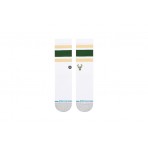 Stance Tube Milwaukee Bucks Kάλτσες Ψηλές 1 Ζευγάρι (A555C24TMB-WHT)