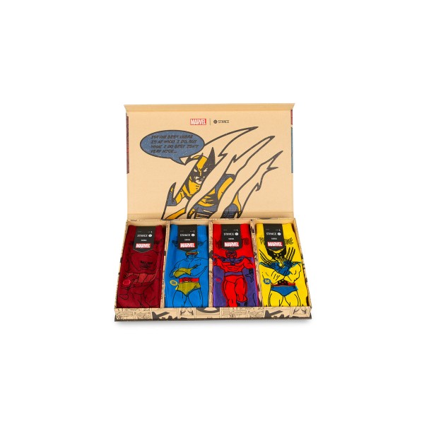 Stance Marvel Vs Box Kάλτσες Ψηλές 4 Ζευγάρια (A555C25MAR-MUL)