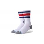 Stance Boyd Staple Unisex Κάλτσες μέχρι τη Γάμπα Λευκές