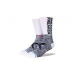 Stance Freaker Ανδρικές Κάλτσες μέχρι τη Γάμπα Λευκές, Γκρι