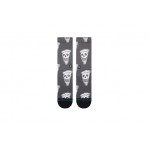 Stance Pizza Face Unisex Κάλτσες μέχρι τη Γάμπα Μαύρες