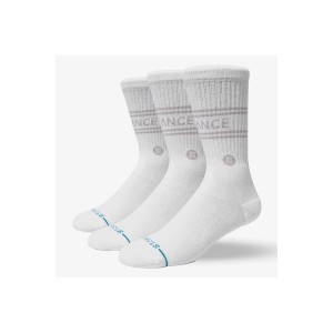 Stance Vital Κάλτσες Ψηλές 3 Ζευγάρια (A556A25VIT-WHT)