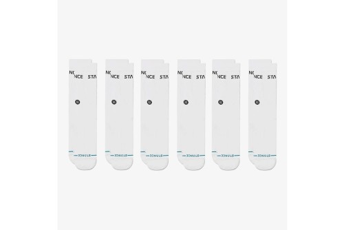 Stance Origin Κάλτσες Ψηλές 6 Ζευγάρια (A556C24ORI-WHT)