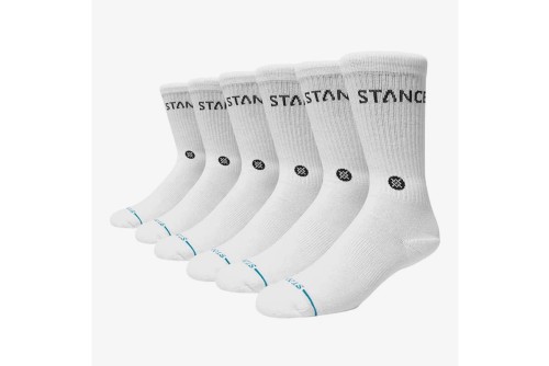 Stance Origin Κάλτσες Ψηλές 6 Ζευγάρια (A556C24ORI-WHT)