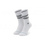 Stance Basic Κάλτσες μέχρι τη Γάμπα Λευκές 3 Ζευγάρια