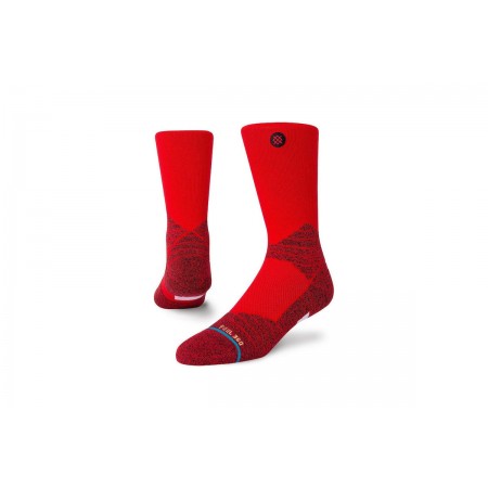 Stance Icon Sport Unisex Κάλτσες μέχρι τη Γάμπα Κόκκινες