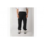 Bee Unusual Ανδρικό Παντελόνι Φόρμας Cargo Μαύρο