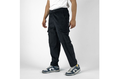 Bee Unusual Baggy Corduroy Παντελόνι Cargo Ανδρικό (AB-256020)