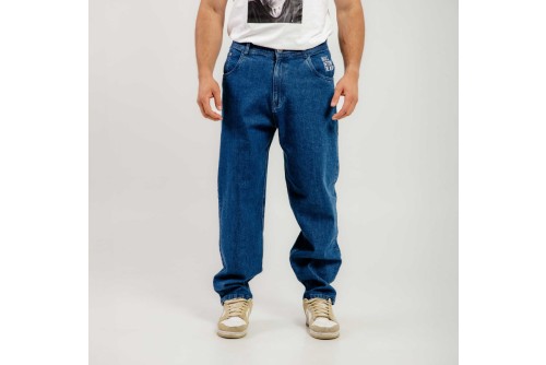 Bee Unusual Relaxed Washed Παντελόνι Τζιν Ανδρικό (AB-257020)
