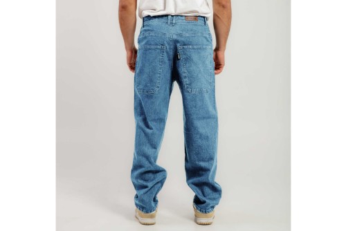 Bee Unusual Relaxed Washed Παντελόνι Τζιν Ανδρικό (AB-257021)