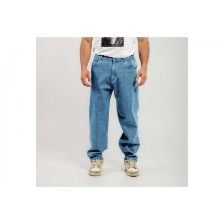 Bee Unusual Relaxed Washed Παντελόνι Τζιν Ανδρικό 