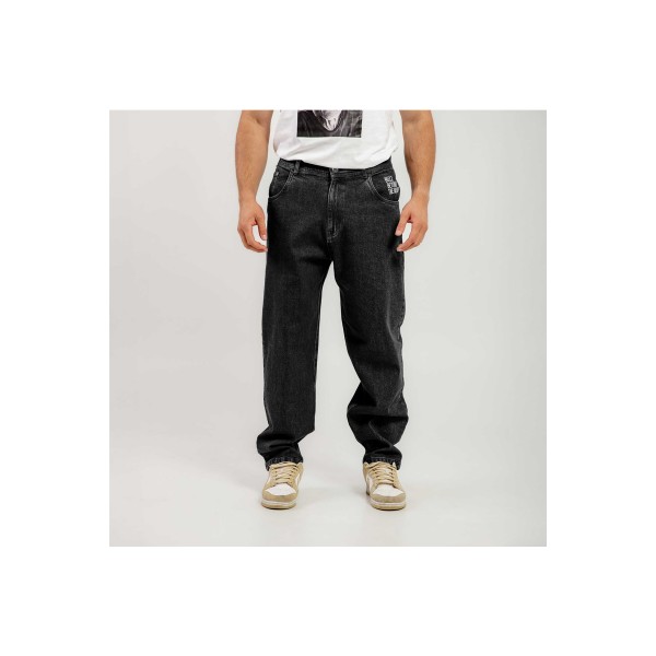 Bee Unusual Relaxed Washed Παντελόνι Τζιν Ανδρικό (AB-257022)