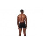 Antetokounbros Underwear Εσώρουχο Boxer Ανδρικό 2 - Τεμάχια (ACJD352001 BLACK-BLACK)
