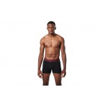 Antetokounbros Underwear Εσώρουχο Boxer Ανδρικό 2 - Τεμάχια (ACJD352001 BLACK-BORDO)