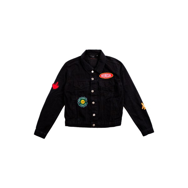 Bee Unusual Feel Good Patchwork Μπουφάν Τζιν Ανδρικό (AJ-242501)