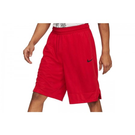 Nike Dri-FIT Icon Ανδρική Μπασκετική Βερμούδα  Κόκκινη