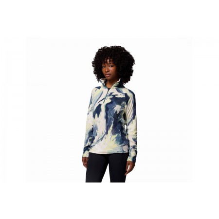 Columbia Glacial Iv Print Fleece Μπλούζα Με Φερμουάρ Γυναικεία 