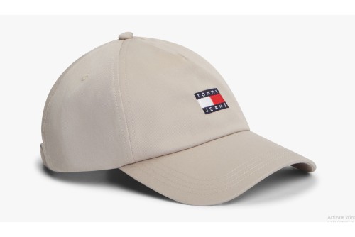 Tommy Jeans Heritage Logo Twill Baseball Καπέλο Strapback (AM0AM12933 AEP)