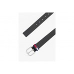 Tommy Jeans Ryan Logo Keeper Leather Ζώνη Casual (AM0AM13688 BDS)