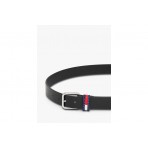 Tommy Jeans Ryan Logo Keeper Leather Ζώνη Casual (AM0AM13688 BDS)