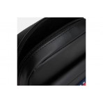 Tommy Jeans Elevated Pu Reporter Τσαντάκι Χιαστί - Ώμου (AM0AM13723 BDS)