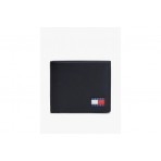 Tommy Jeans Heritage Leather CC And Coin Ανδρικό Πορτοφόλι Μαύρο