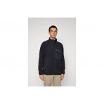 Columbia Fast Trek Overlay Ανδρική Ζακέτα Fleece Μαύρη