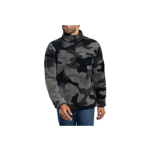 Columbia Rugged Ridge High Pile Fleece Μπλούζα Με Φερμουάρ Ανδρική (AM3598-011)